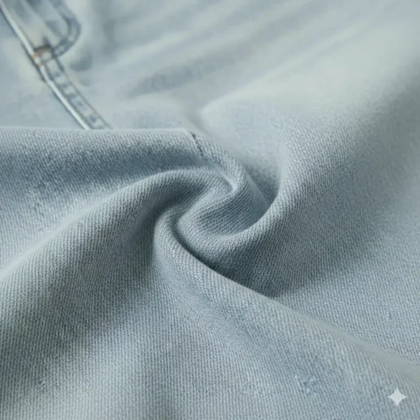 Nórdic Sky Jean color azul claro tono uniforme. Tela vaquera.