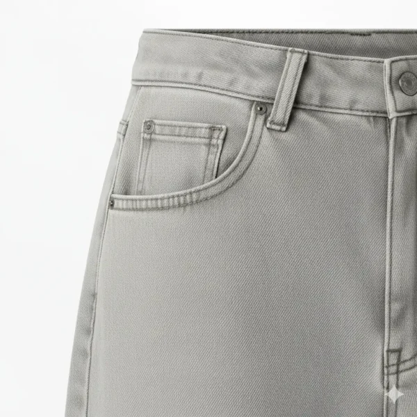 Nordic Ash Bolsillo derecho del jean.