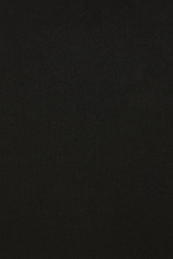 Detroit Noir Textura de tela de algodón. Color negro.